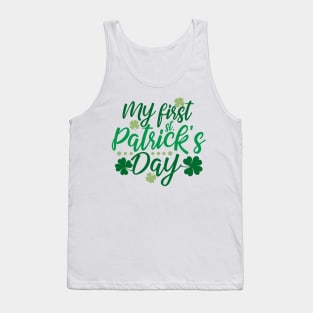 My first Saint Patricks day Tank Top